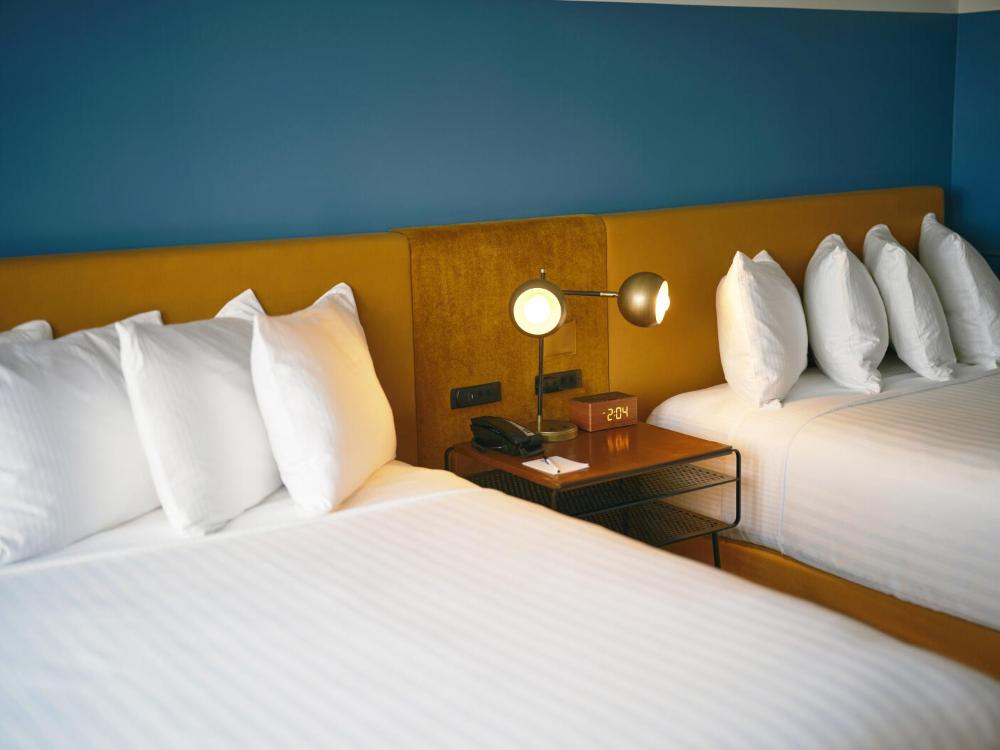 Deluxe Queen Room with Two Queen Beds interior